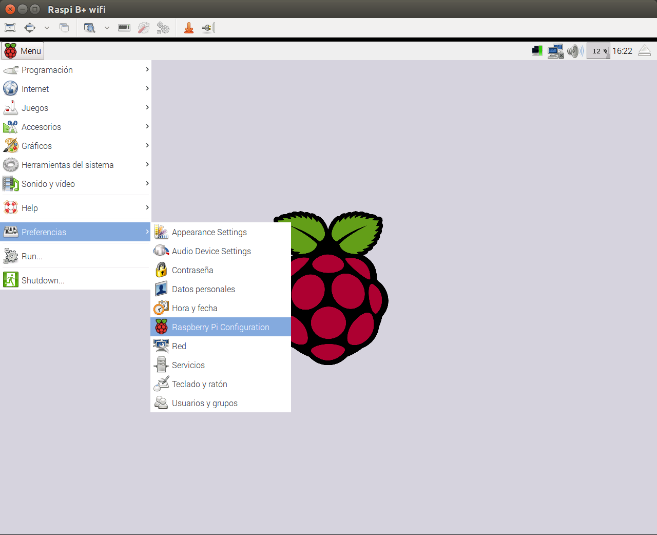 Raspbian Jessie Raspi config En Modo Gr fico