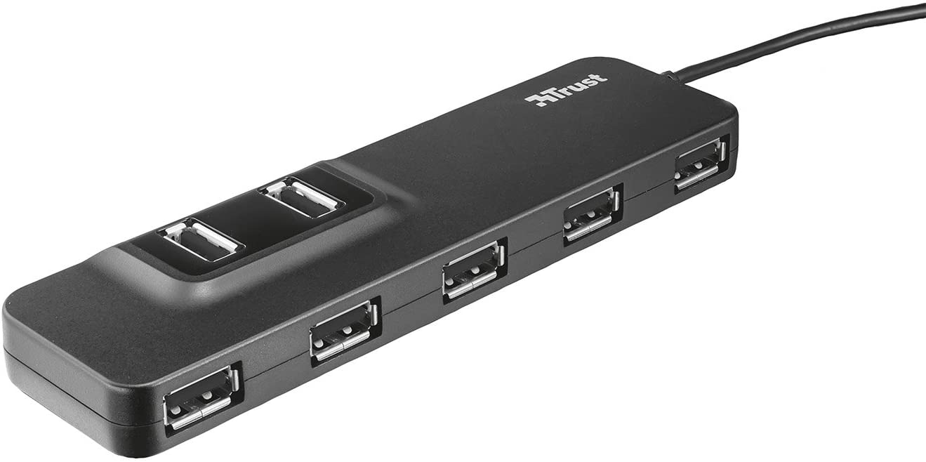 Trust Oila - Hub USB 2.0 con 7 Puertos