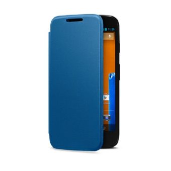 Motorola - Funda Flip oficial para Motorola Moto G, Azul de Motorola