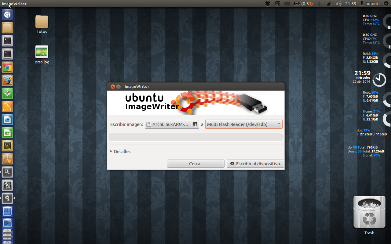 ubuntu imagewrite