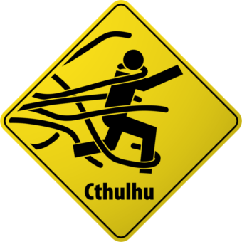 Cthulhu Warning Sign