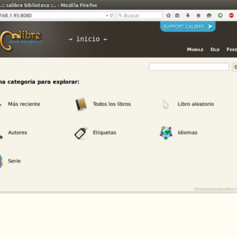 calibre server web