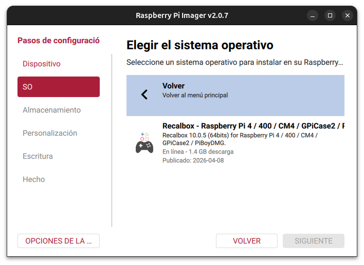 Recalbox Raspberry Pi Imager Raspberry Pi 4 2