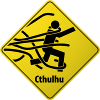 Cthulhu Warning Sign-100