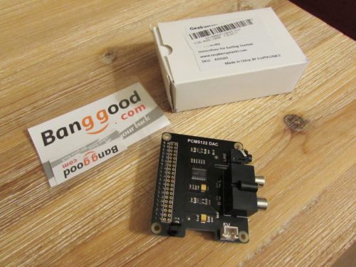 dac x920 pcm5122 raspberry pi banggood