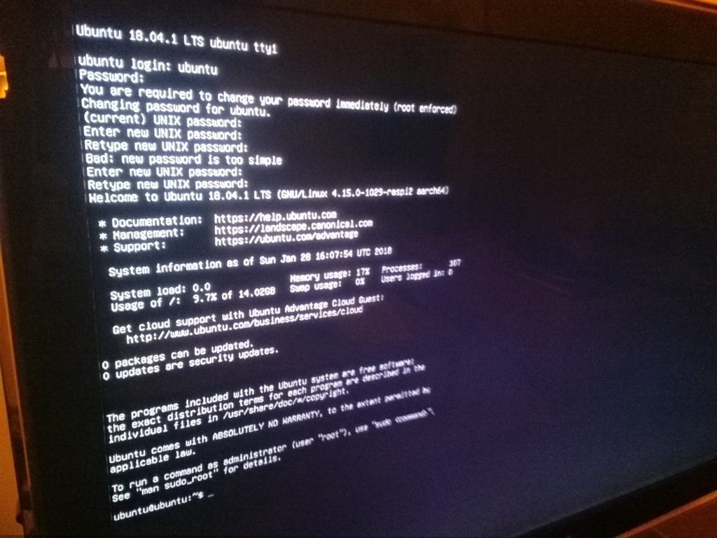 probando ubuntu