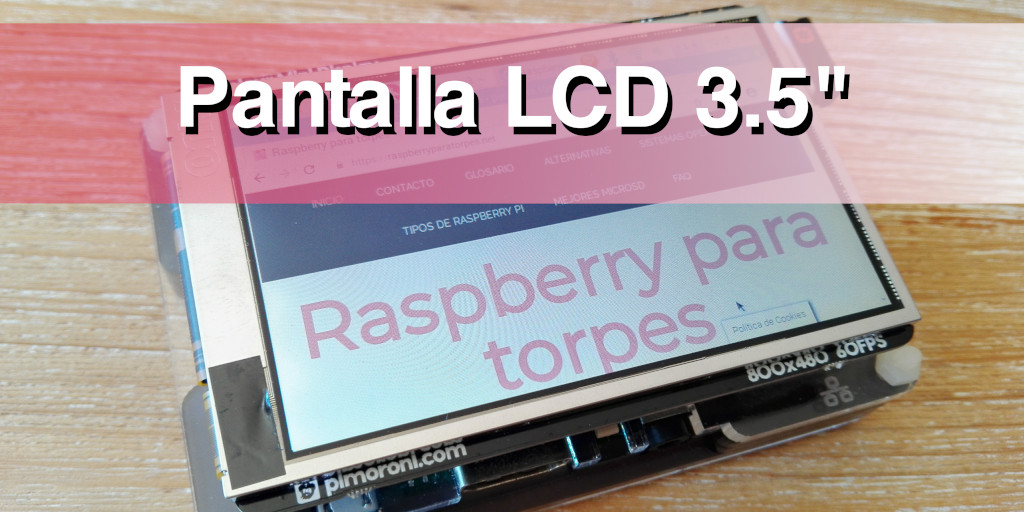 pantalla LCD 3.5"