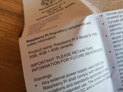 raspberry-pi-4 manual