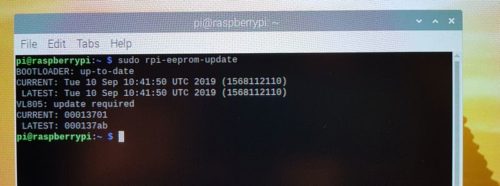 raspberry-pi-4 rpi-eeprom-update