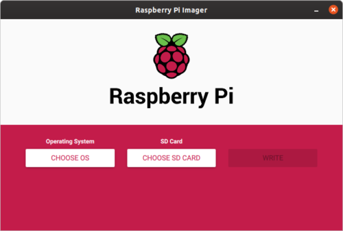 arranque de raspi-imager