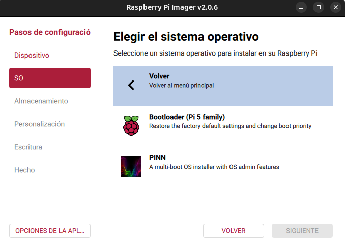 RASPBERRY PI IMAGER multiboot