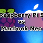 Argon ONE UP la Raspberry Pi 5 contra Macbook Neo rpi5 vs mb neo