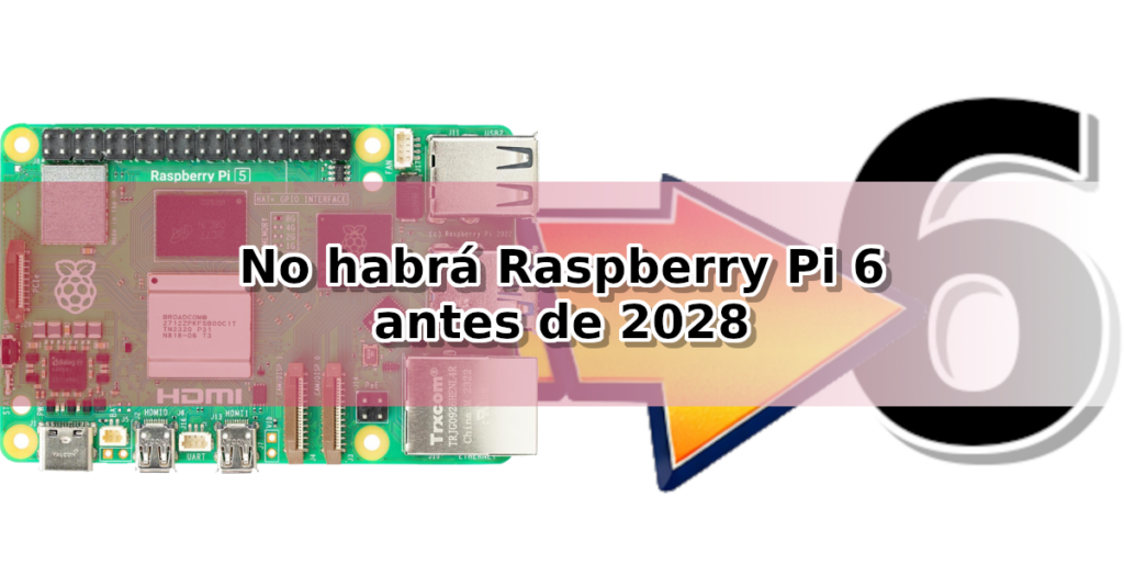 No habrá Raspberry Pi 6 antes de 2028