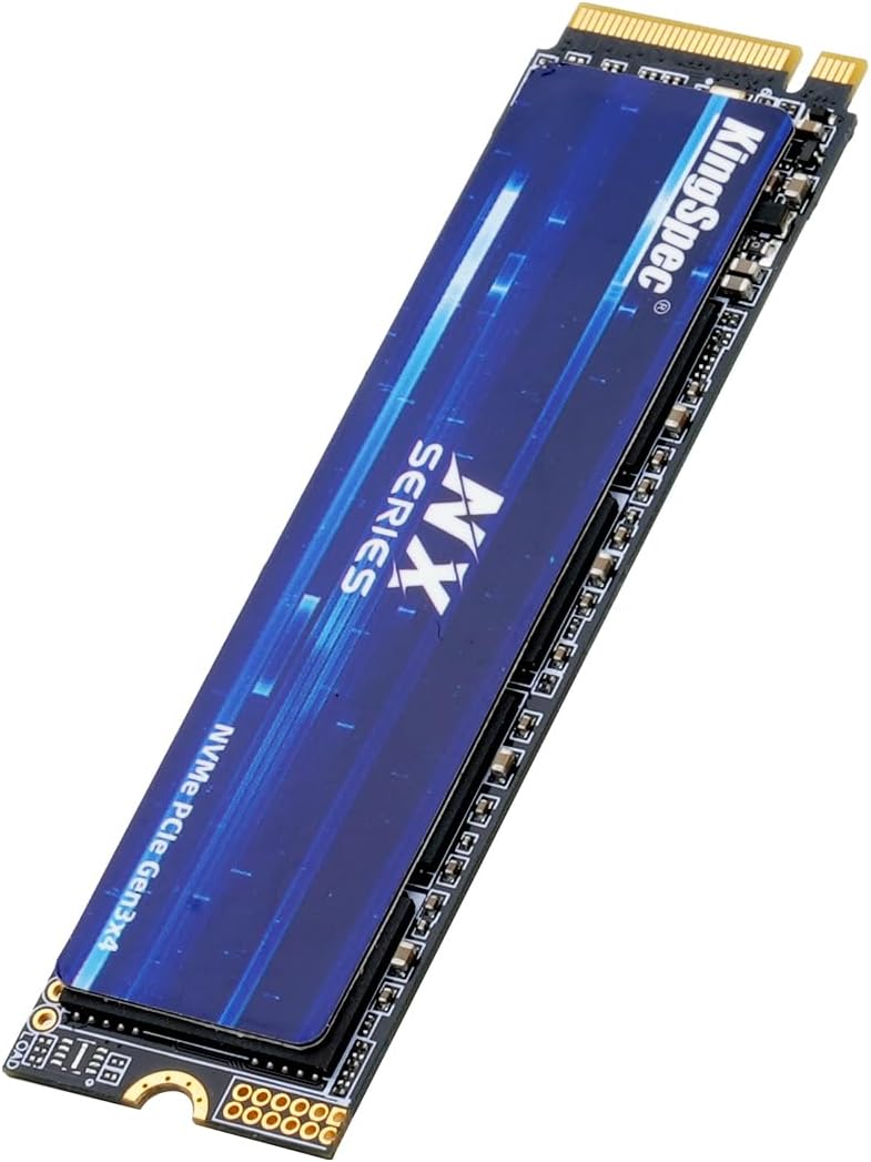 Kingspec NX Series Gen3x4 NVMe M.2 SSD de 512GB