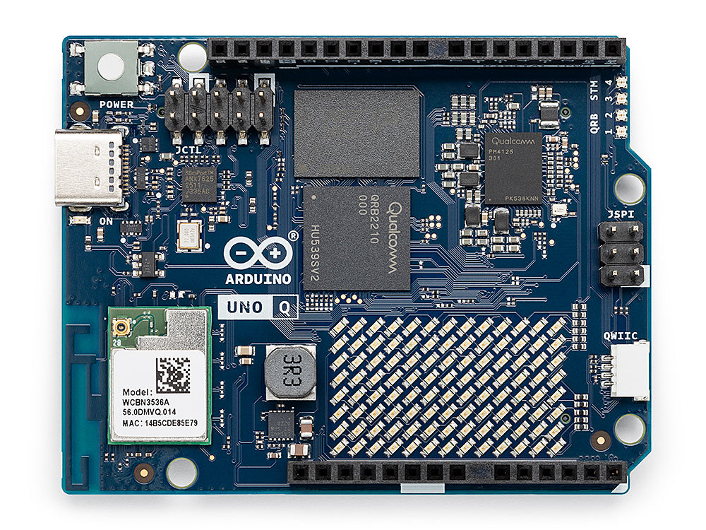 arduino uno q - top