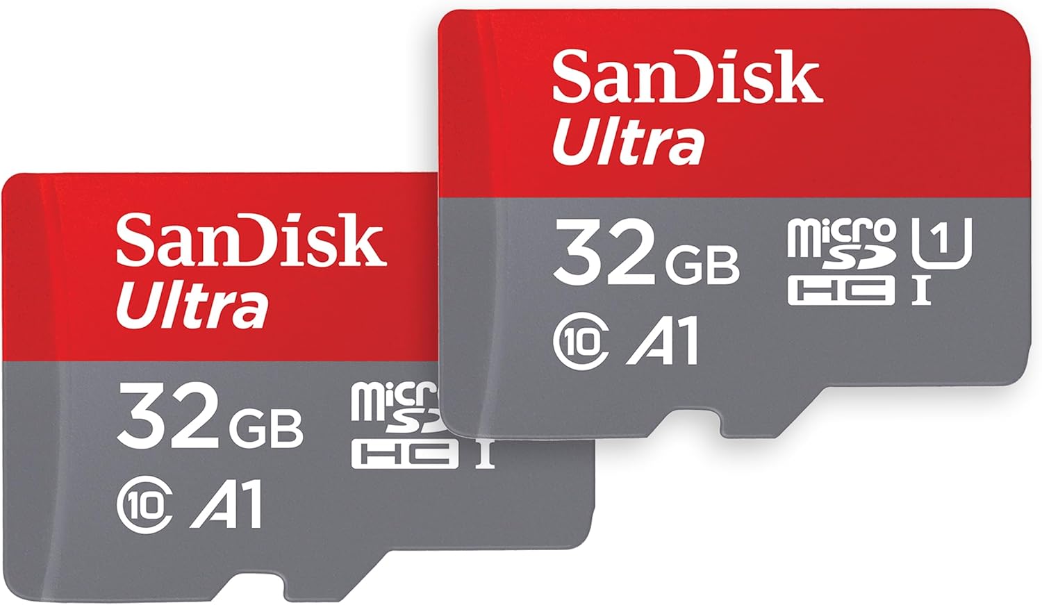 Pack de 2x SanDisk Ultra 32 GB microSDHC