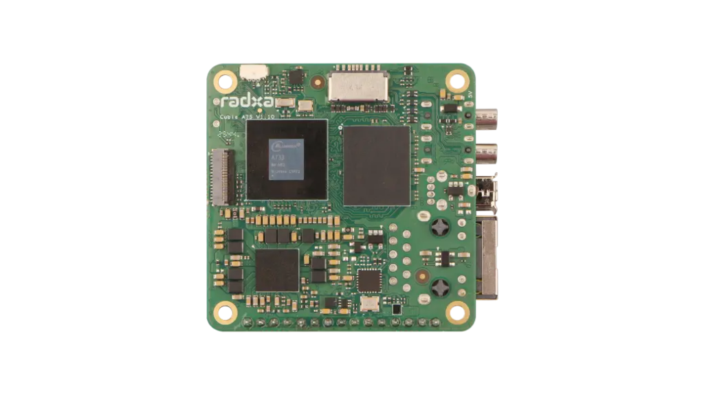 Radxa Cubie A7S rear bottom