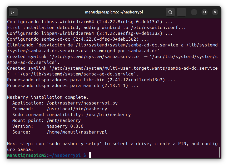 03_nasberrypi-instalacion-completa-version-0-3-0