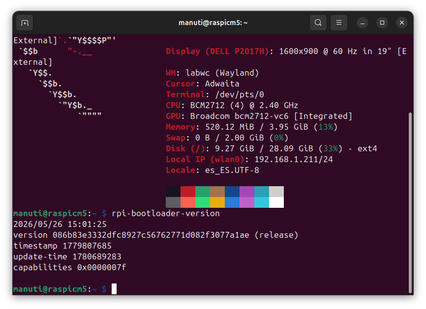 rpi-bootloader-version