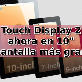 touch display 2 10"