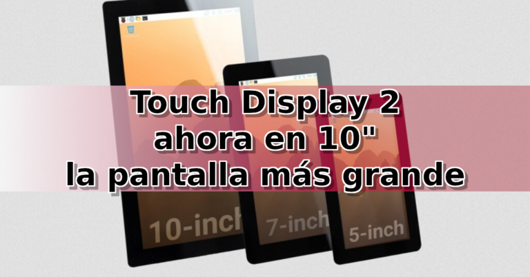 touch display 2 10"