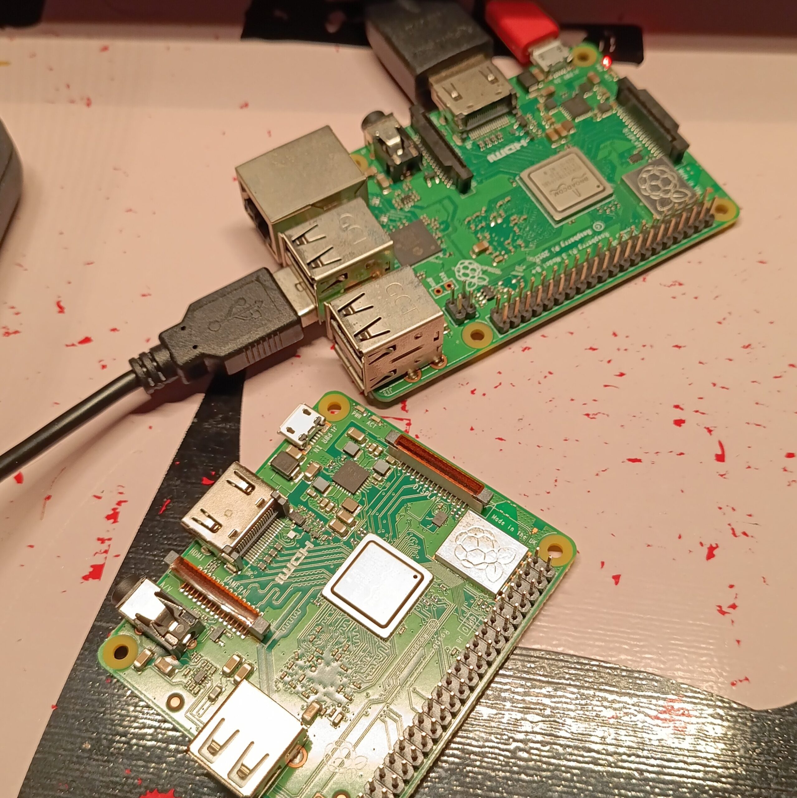 Raspberry Pi 3A y Raspberry Pi 3B